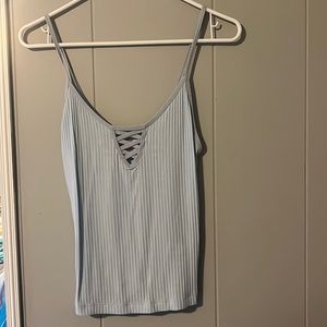 Me to We by Pacsun baby blue tank top. Size M